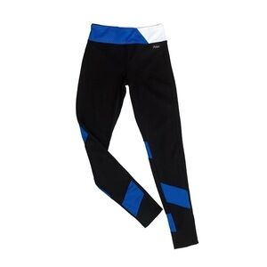 ESSENTIALS BY NUYU YOGA LEGGING WITH MESH INSERTS